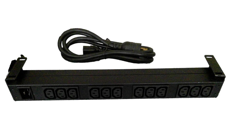 APC AP9565 250V 16A 12-Port Rack PDU Cord Included - Image 3 of 4