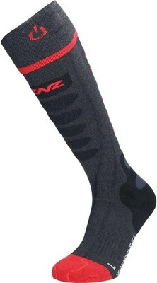 Lenz Toe Cap 5.1 Heated Ski Socks - 2026 - X-Large / Black/Red
