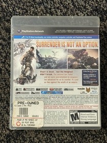Killzone 3 Sony PlayStation 3 PS3 Game Complete CIB w Manual Tested Black Label