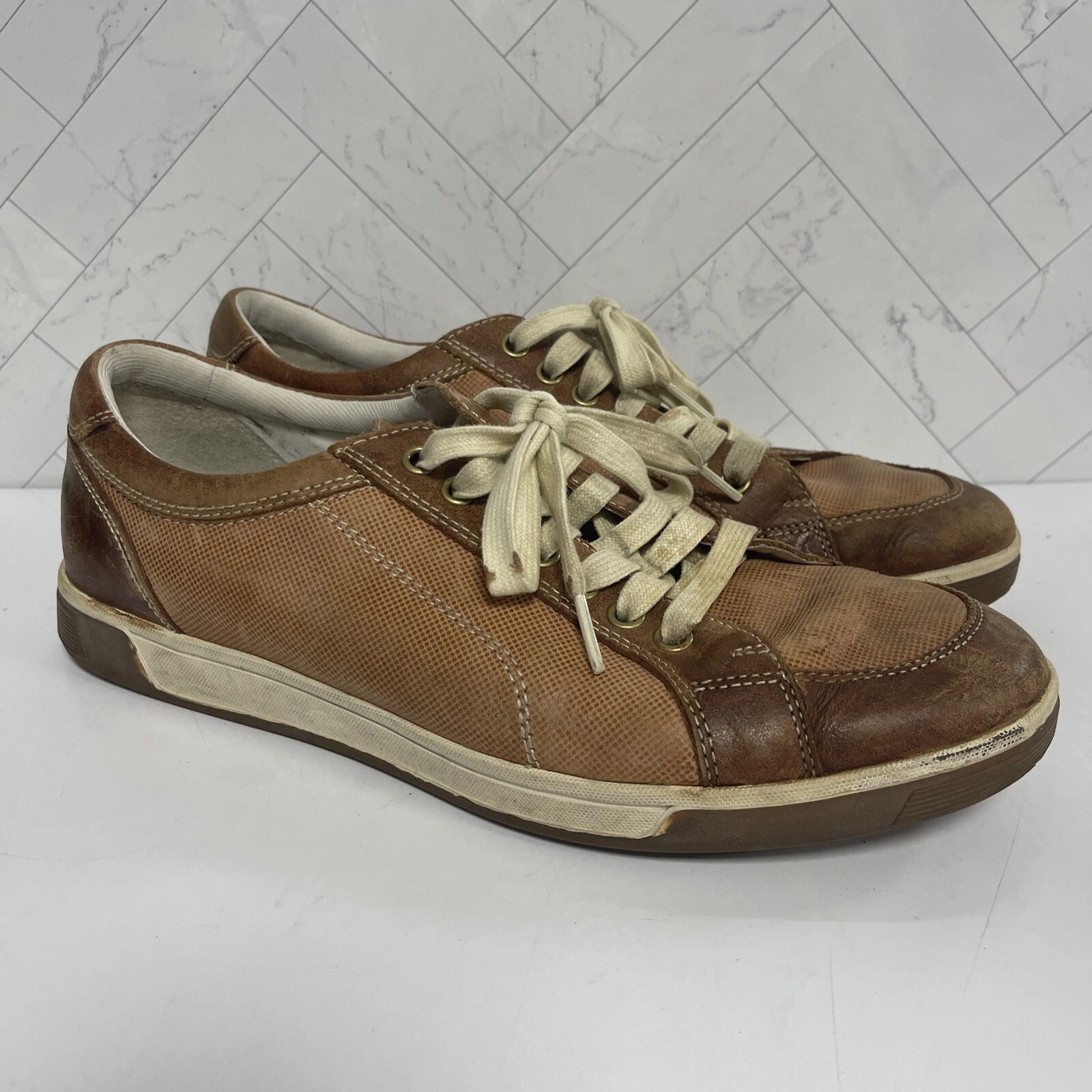 NIKE Mocassini casual uomo Cole Haan taglia 9 5 M stringati marrone