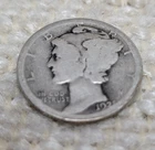 1921D Mercury Dime 10c Key Date G+ 231165