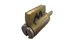 SCHLAGE EVEREST C123 6 PIN KNOB LEVER LOCK CYLINDER USED NO KEYS LOCKSPORT