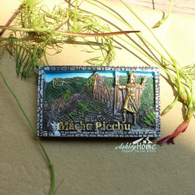 Machu Picchu koelkastmagneet - 3D Peruaans souvenir Inca Ruïnes Decor