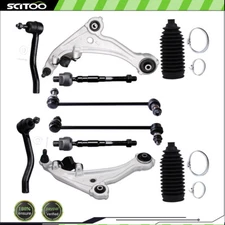 For NISSAN ALTIMA 2007-2012 All Models 10x Front Control Arm Ball Joints Tie Rod