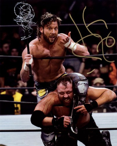 Autographed Kenny Omega Promo Picture 