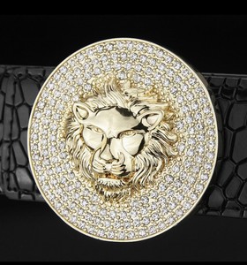lion belt buckle designer