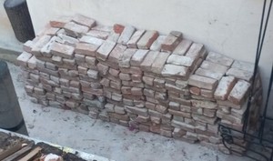 handmade antique bricks early 1900's late 1800's