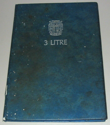 Betriebsanleitung Owner´s Handbook Austin 3 Litre ADO61 Buch Stand 1970!