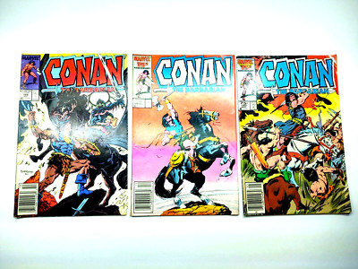 VTG. Marvel Comics The Barbarian Issue #189 #199 @ #182 Black Stallion CONAN  P3