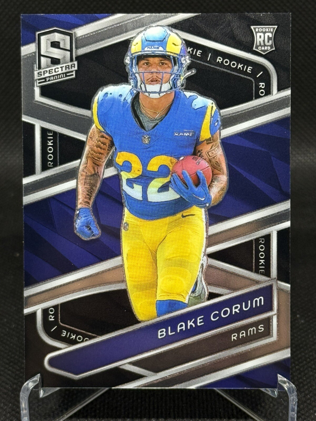 2024 Panini Spectra - Rookie Base - Blake Corum (RC) #135