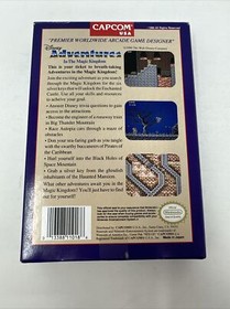 Nintendo NES Disney Adventures In The Magic Kingdom Game CIB Complete