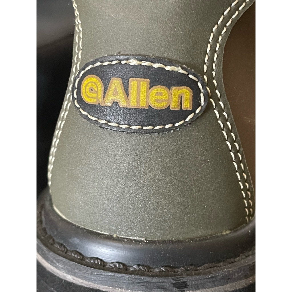 Allen Mens Hiking Trail Boots Brown Gray Ankle Round Toe Lace Up 5 Allen Mens Hiking Trail Boots Brown Gray Ankle Round Toe  main image 3