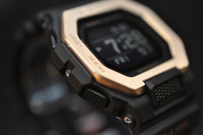 Casio G-Shock GBX-100NS-4 G-Lide Bluetooth Digital Black Resin