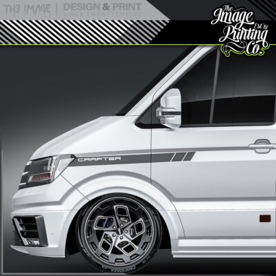 Crafter Wing Vinyl Aufkleber Kit - ALLE CRAFTERS TGE - Aufkleber Camper Van Vinyl MAN
