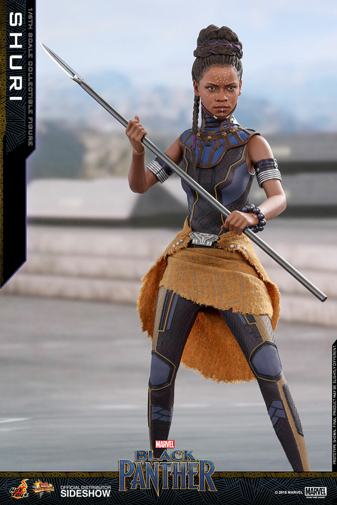 SHURIさま 1/6 Black Panther Shuri Movie Masterpiece Hot Toys 903734 | eBay