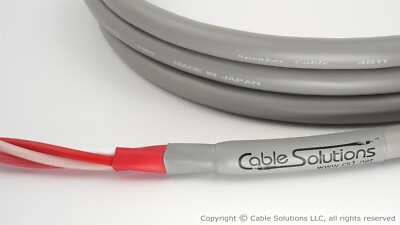 Canare 4S11 Star Quad Bi-Wire Speaker Cables Custom Hand-Made in