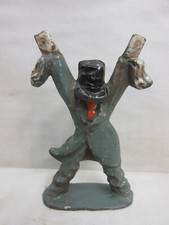 Vintage Manoil M140 41/12 Scarecrow with Top Hat Lead Toy Figure Figurine