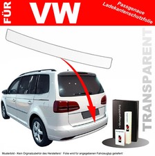 Lackschutzfolie Ladekantenschutz für VW Touran Cross 1T 2011-2015 Transparent