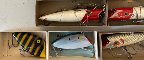 15 Vintage AS IS Martin Plugs Tackle Fish FIshing Lures Salty Boogie - Picture 11 of 20