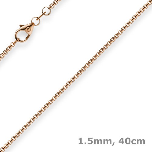 CARISSIMA Collana a Maglia Belcher Rotonda da 65 in Oro Rosa