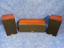 AVS/Unisound UP2602CS Speaker Package (3) Left, Right, Center, Wood Gloss (I1)