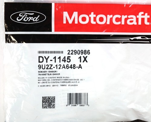 1994-1997 F250 F350 7.3L Powerstroke Oil Temp Sensor Kit OEM Motorcraft DY-1145 - Picture 9 of 9