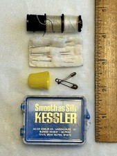 Kit de couture publicitaire whisky vintage Kessler « lisse comme de la soie »