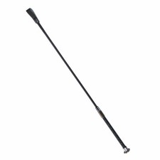 Snowbee Riding Whip/Crop - Silicone Handle,Sparkly,Leather,Horse,Pony,Black-65cm