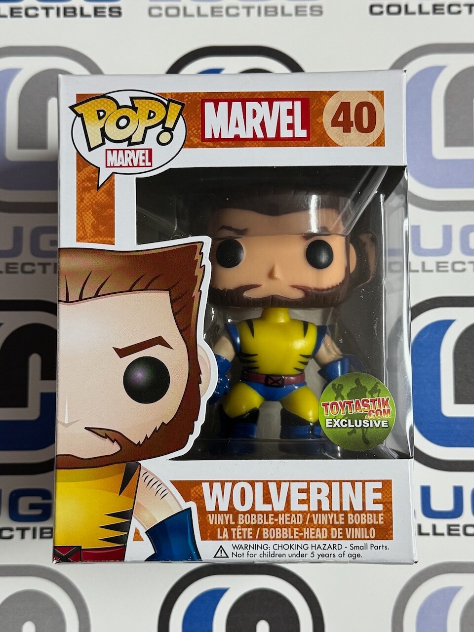 Sale Funko Pop! Marvel Wolverine Unmasked Toytastik Exclusive