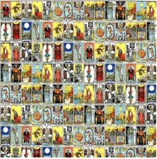 Tarot BLOTTER ART perforated tabs psychedelic art