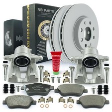 Bremssättel Bremsscheiben Bremsbeläge vorne für Opel Adam M13 Corsa D L68 08