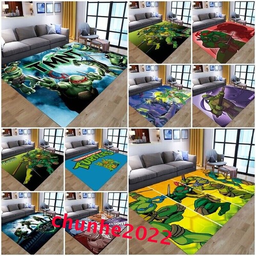 Teenage Mutant Ninja Turtles Anti-Slip Floor Rugs Mats Bedroom Sofa ...