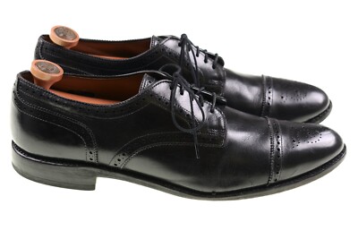 Allen Edmonds Sanford Derbies Size 12C ALLEN EDMONDS Sanford Tan Whiskey Cap-Toe Derby Dress Shoe  main image 4