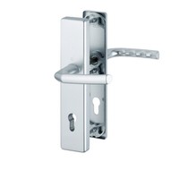 Hoppe Schutzbeschlag Birmingham Pz Alu F1 1117/2222A/2440 TüRgriff Klinke 92Mm
