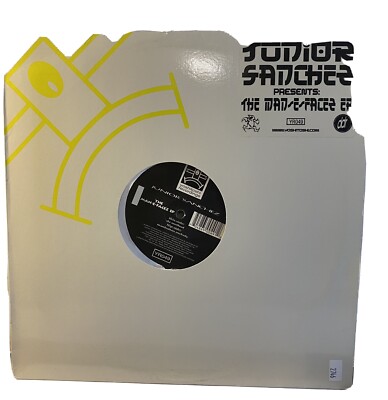 Vinyl 12'' The Artist Name is Junior Sanchez The Title is The Man-E-Facez