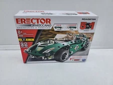 Erector Meccano Roadster 5-In-1 Building Kit level 2 STEM Education Toy 18202 