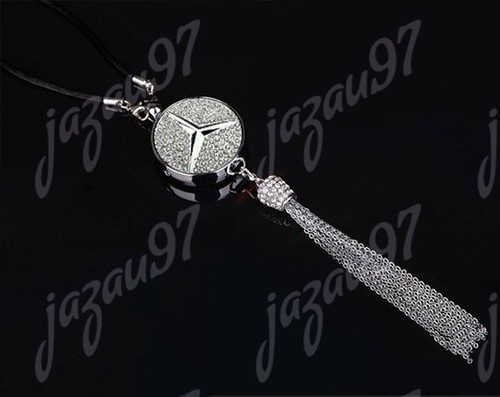 Universal CAR diamond logo Perfume Air Freshener Rearview Mirror Perfume Pendant - Picture 28 of 105