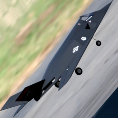 Lanxiang/Lx/Sky Flight Hobby F117 64Mm Nighthawk RTF RC Model