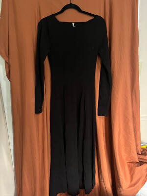 Free People Tupelo Honey Maxi Dress Black Size L | eBay