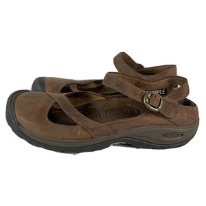 Keen Womenâs Brown Leather Closed Toe Ankle Strap Comfort Sandals Shoes Size 7 | eBay