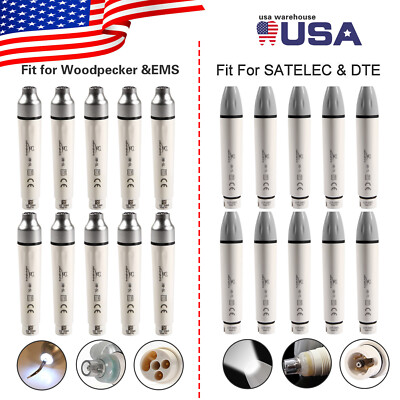 LED Light Dental Ultrasonic Scaler Handpiece Fit SKYSEA EMS Cavitron DTE
