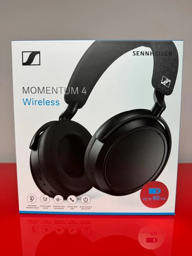 Sennheiser Momentum 4 Wireless Over-Ear Noise Ccancelling Headphones (Black) NEW