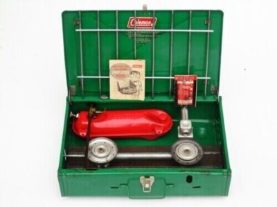 NOS VINTAGE COLEMAN 425E WICHITA KANSAS OUTDOOR CAMP STOVE CAMPING FIELD  GEAR