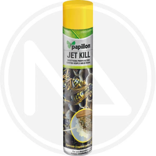 INSETTICIDA SPRAY ANTIVESPE "JET KILL" PAPILLON 750ml.