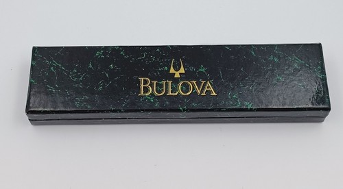 Bulova scatola Orologio colore verde marmorizzato VINTAGE ☆☆☆☆☆ - Imagen 6 de 12