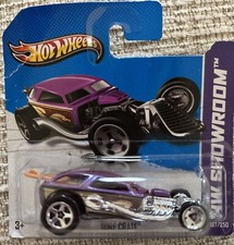 Hot Wheels HW Showroom Surf Crate International Short Card Purple Variation 2013