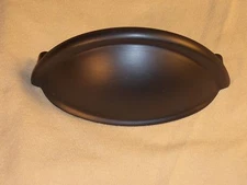 ALNO 3" Antique Solid Brass Oil Rubbed Bronze Finish Cup Bin Pull Drawer Handle 