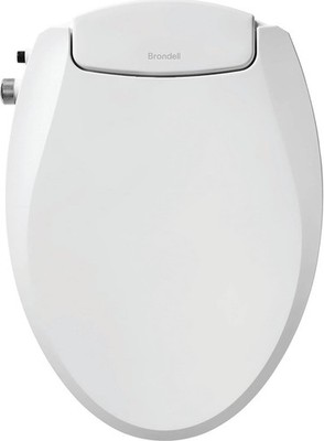 Brondell Swash Ecoseat S101 ELONGATED Toilet Seat (S101-EW) Open Box New