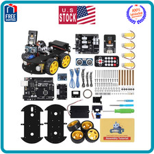 Arduino Robot Car Kit for Kids Ages 8-16, STEM Coding Building Toy