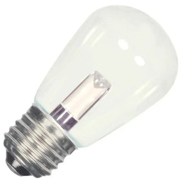 Satco S9174 - 1.4 Watt LED S14 Decorative Clear Sign Light Bulb - 2700K (6 PK) - Image 3 of 4